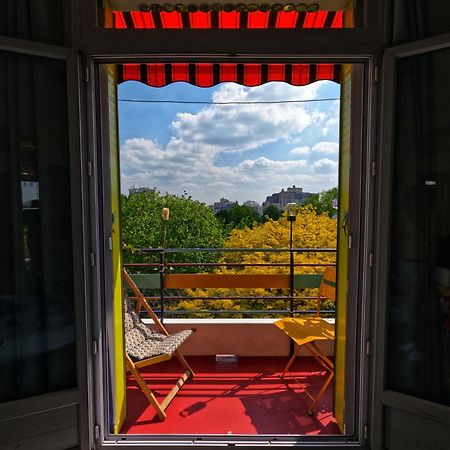 Canopee, Paisible, Chaleureux, Lumineux, Balcon Paris Exterior photo