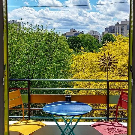 Canopee, Paisible, Chaleureux, Lumineux, Balcon Paris Exterior photo