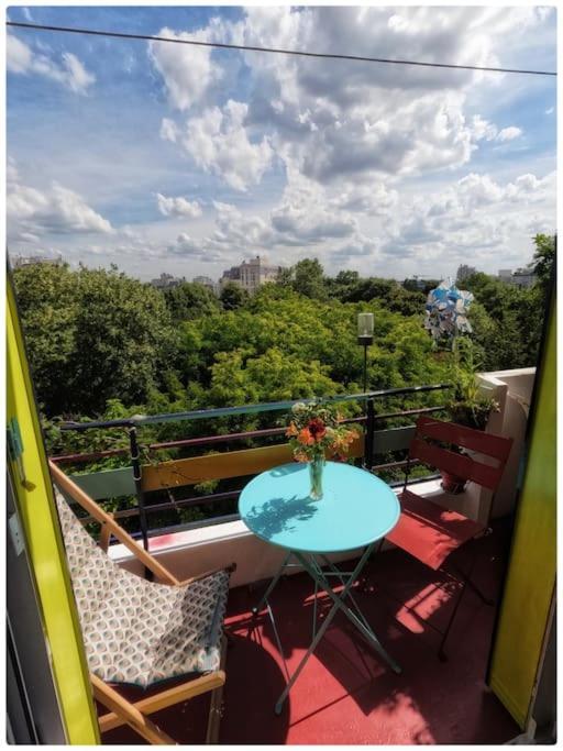 Canopee, Paisible, Chaleureux, Lumineux, Balcon Paris Exterior photo